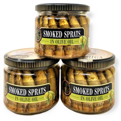 Old riga smoked sprats - old,