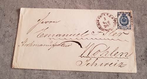 1887 imperial russia cover - 1887,